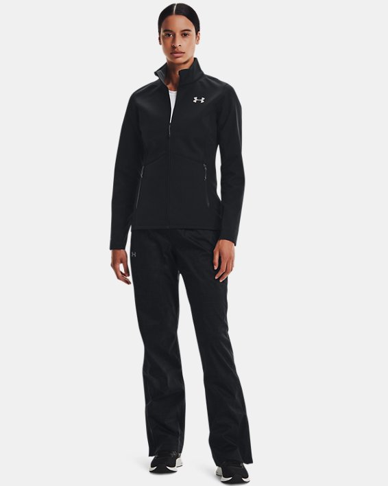 Women's UA Storm ColdGear® Infrared Pants, Black, pdpMainDesktop image number 2